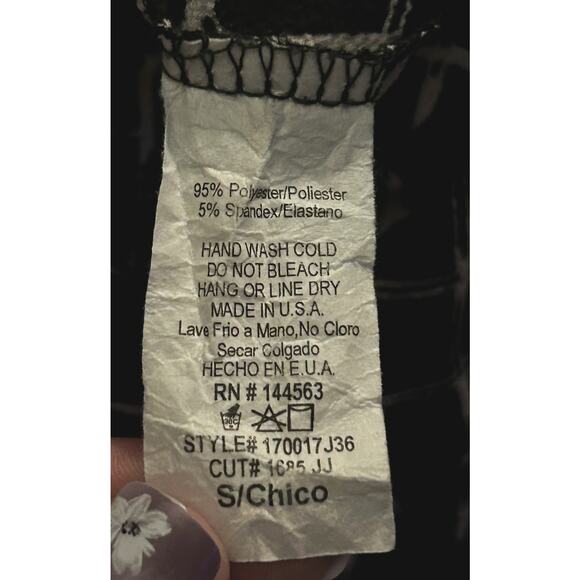 NWOT Shop17 Checkered Sleeveless Jumpsuit with Belt Small - Picture 7 of 7